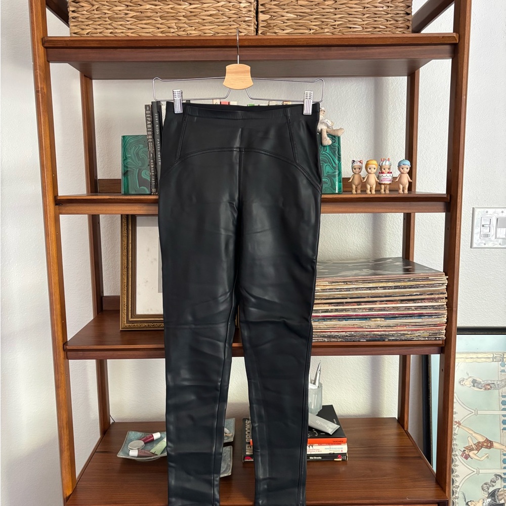 ASOS Black Faux Leather Leggings